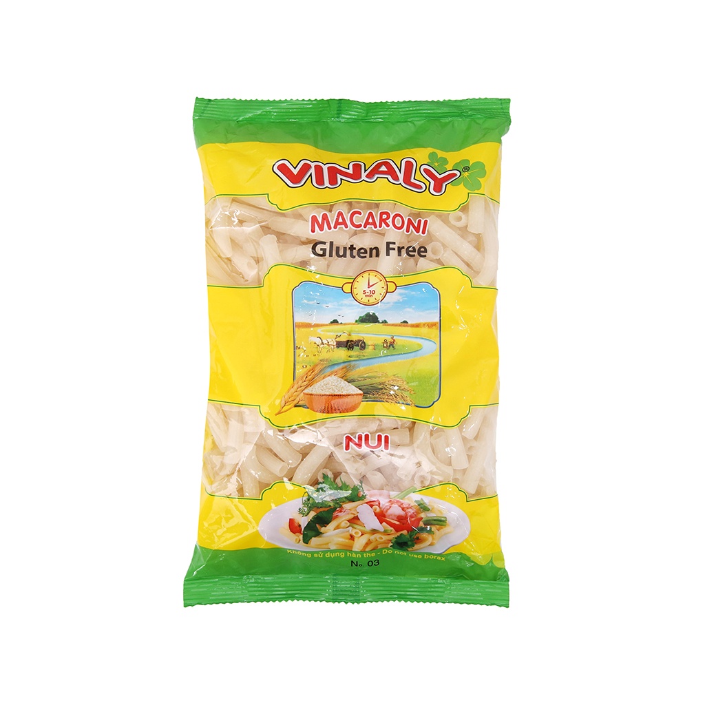 Nui ống Vinaly - gói 400g