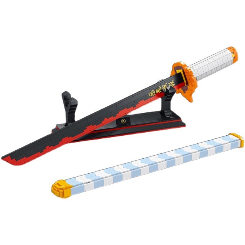 Đồ chơi lắp ráp mô hình DK1503 Demon Slayer Thanh Gươm Diệt Quỷ Lưỡi Gươm Diệt Quỷ ,Yaiba Kimetsu