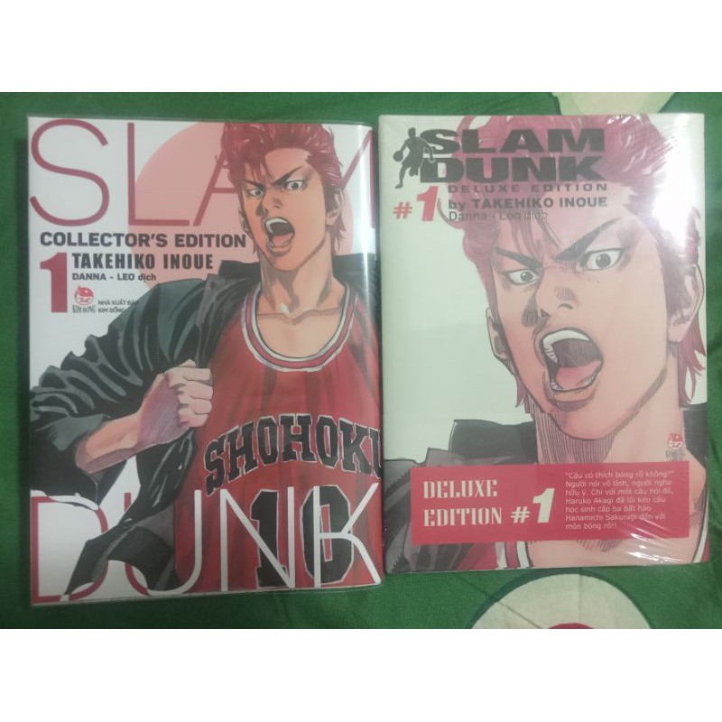 SLAM DUNK tập 1 hai bìa nguyên seal