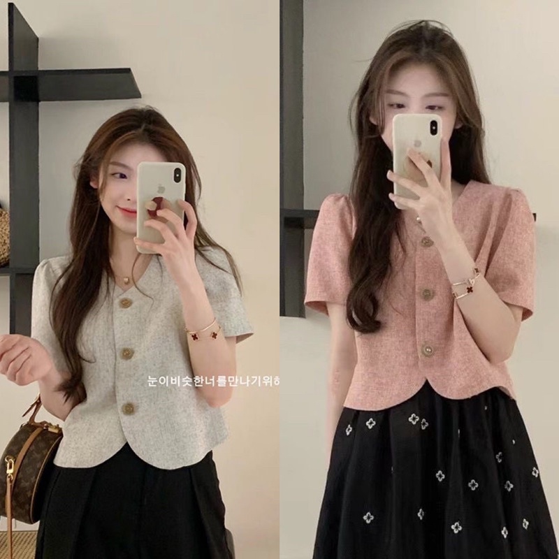 Áo vest 2 lớp phong cách Hàn quốc