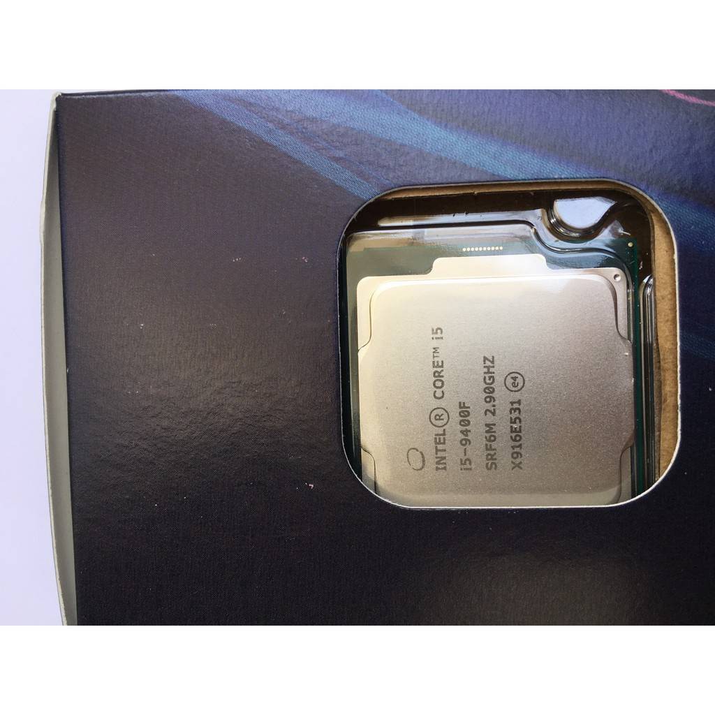 CPU Intel Core i5 9400F 2.90Ghz up to 4.10GHz-9MB-6 Cores, 6 Threads-Socket 1151-v2 Box Chính Hãng