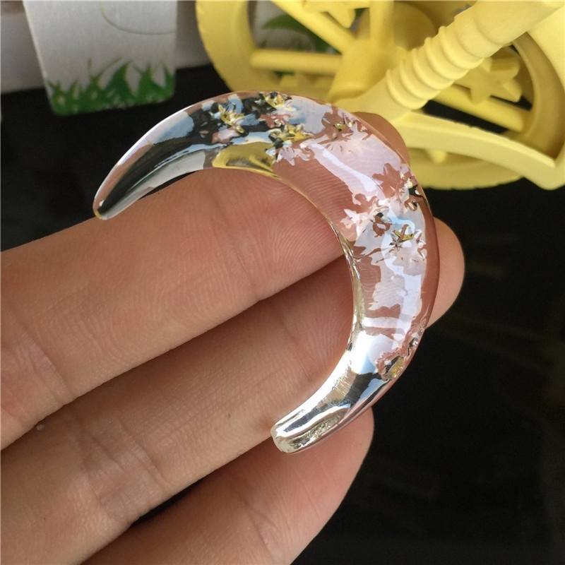 1 Khuôn Silicone Làm Mặt Trang Sức Hình Trăng Sao Đám Mây Sáng Tạo