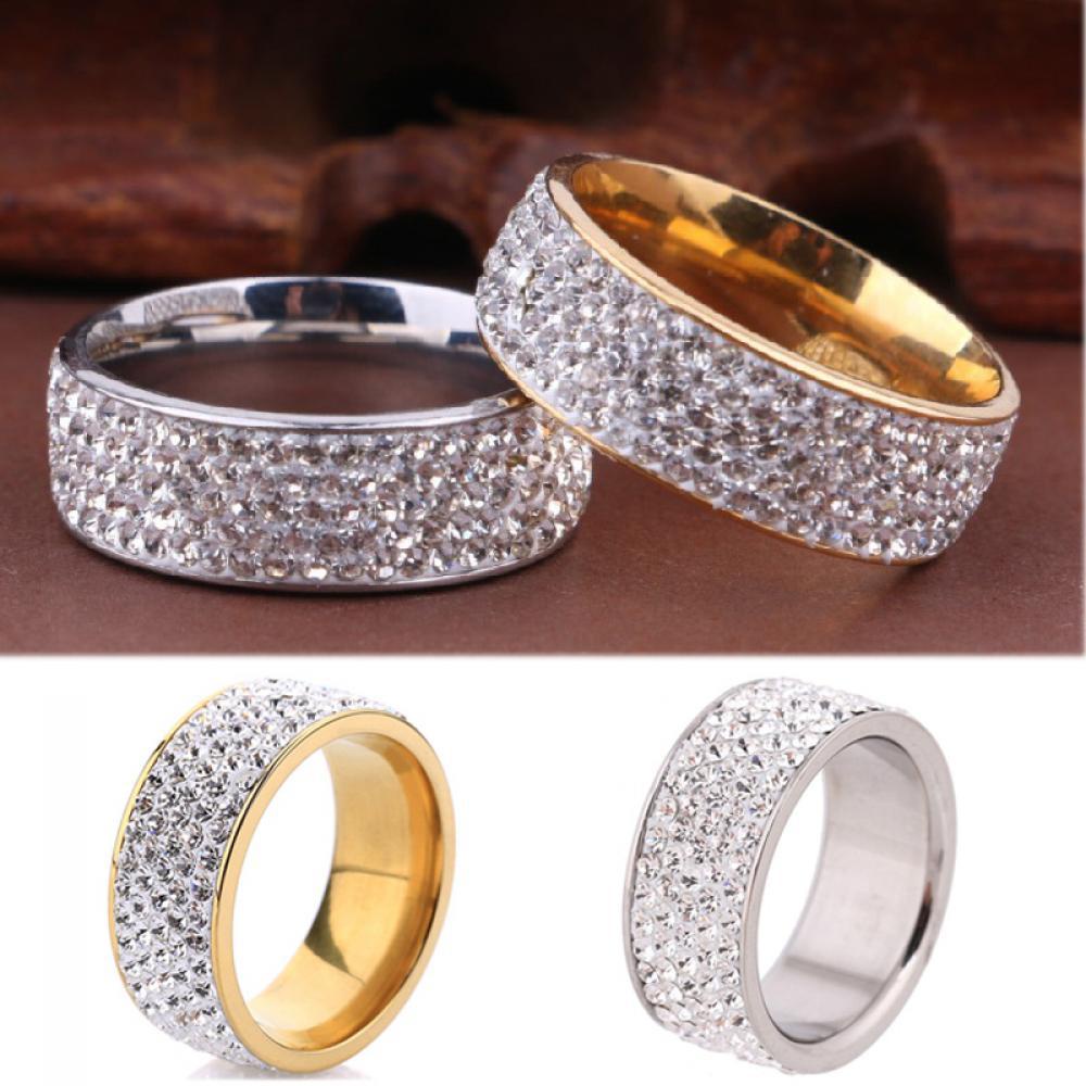 Nhẫn Unisex Bằng Thép Không Gỉ Thời Trang