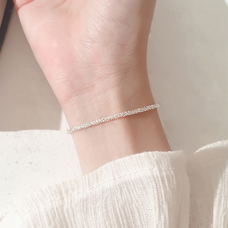 Vòng Đeo Tay Bạc 925 Thiết Kế Thời Trang Sang Trọng Cho Nữ