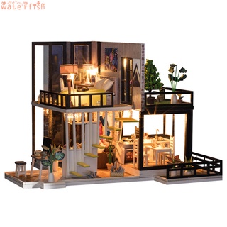 Nhà Búp Bê Mini Bằng Gỗ