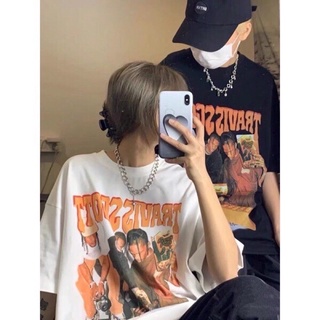 Áo thun unisex form rộng ảnh thật ở cuối