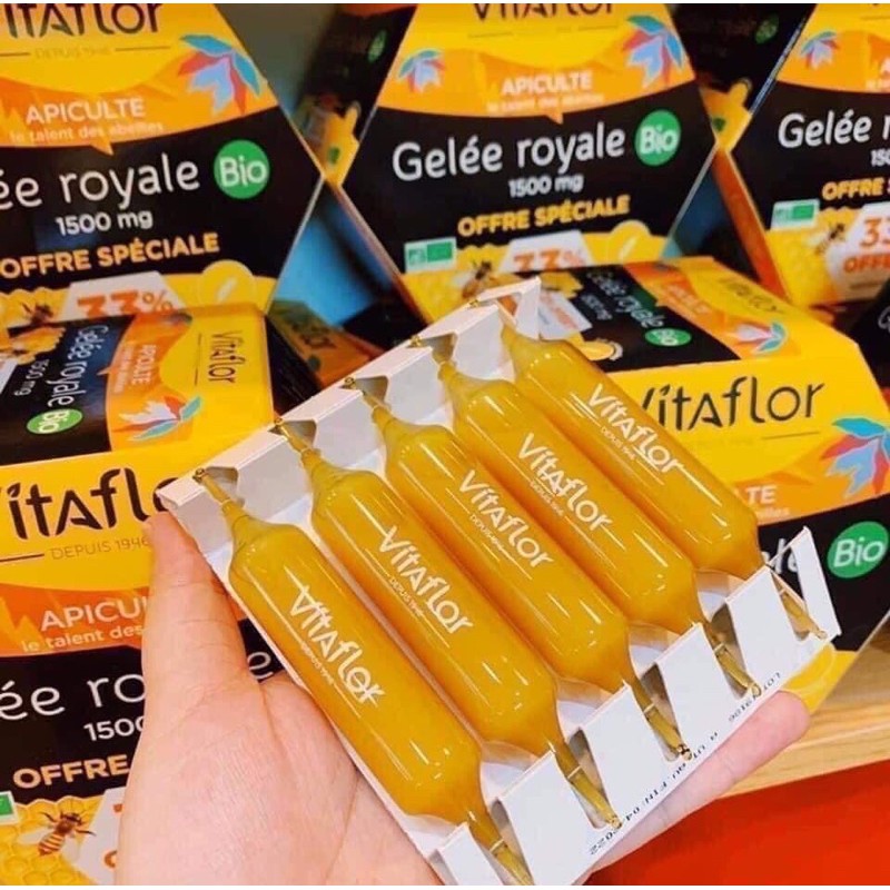 Sữa ong chúa Vitaflor- 20 ống và 30 ống PHÁP
