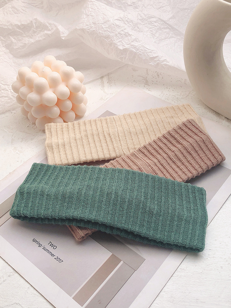 Băng Đô Len Co Giãn Phong Cách Hàn Quốc