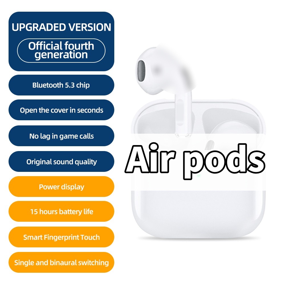 Air pods Tai Nghe Bluetooth 5.0 Không Dây KEBIDUMEI I7S TWS Kèm Hộp Sạc