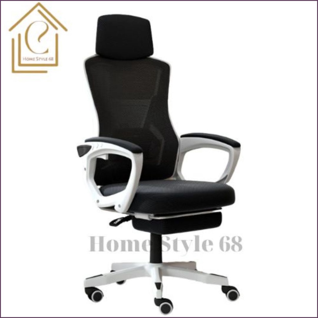Ghế Công Thái Học, Ghế Văn Phòng Có Ngả Lưng, Gác Chân, Tựa Cổ - Ghế Giám Đốc, Gaming Cao Cấp