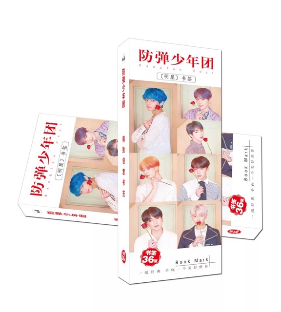 Bookmark BTS Persona (kẹp ảnh 36 tấm)