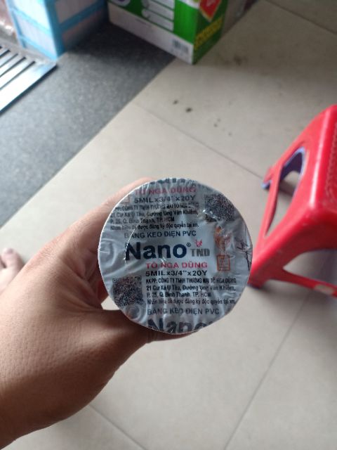 Băng keo điện 20YA Tô Nga Dũng, nhiều màu
