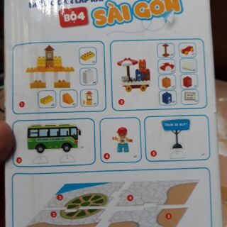 Lego lắp ráp điểm du lịch