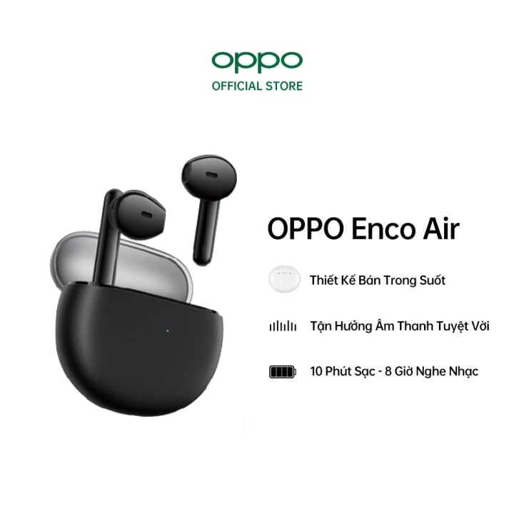 Tai Nghe Không Dây True Wireless OPPO Enco Air | Chống Ồn Chủ Động AI