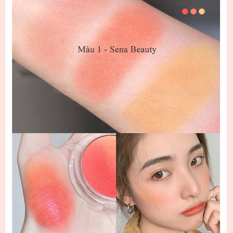 Phấn Má Hồng Gella's Vitality Girl Powder Blush Vỏ Con Hươu | Thế Giới Skin Care