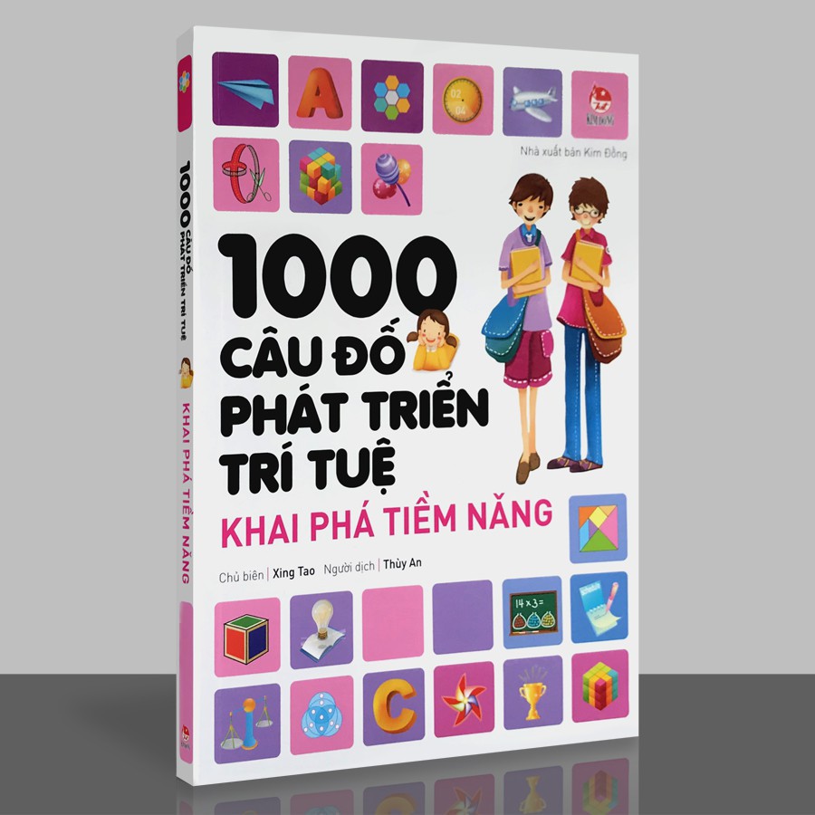 Sách - 1000 Câu Đố Phát Triển Trí Tuệ - Khai Phá Tiềm Năng