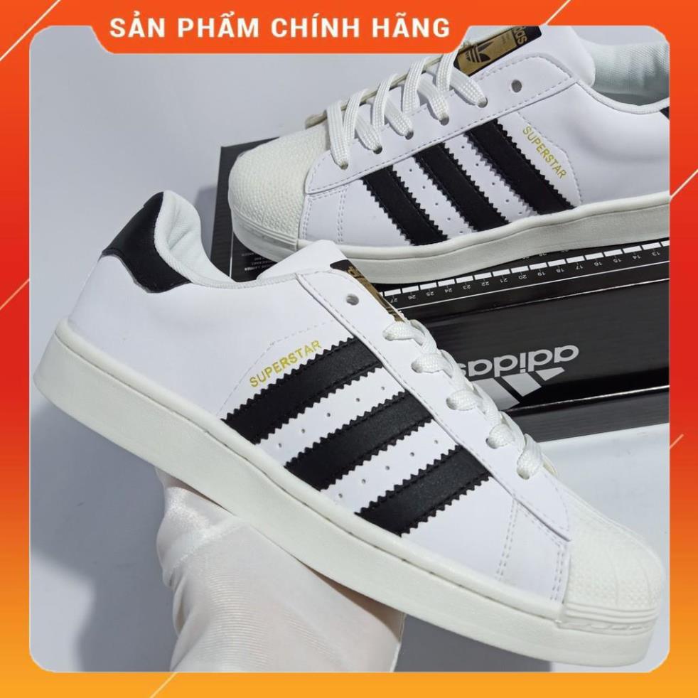 Giày Sneaker Nam Nữ Trắng Adidas Mũi Sò , Das Sò Đủ Size Nam Nữ -LK8