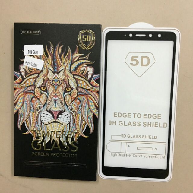 Kính cường lực 9D full keo glue xiaomi redmi s2