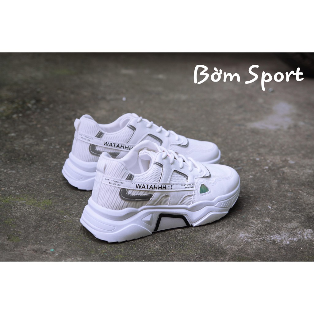 Giày thể thao sneaker nam phong cách trẻ trung 2020 - 015 trắng | BigBuy360 - bigbuy360.vn