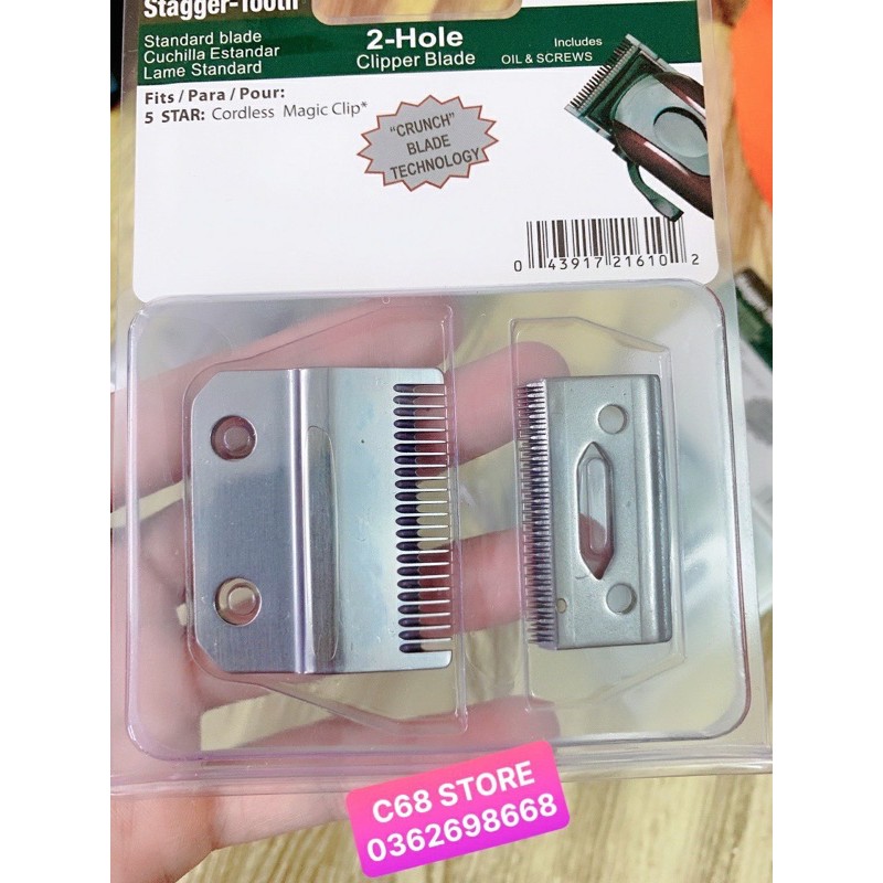 Siêu phẩm lưỡi kép tông đơ BESTBOMG & WAHL chuyên FADE 3 phiên bản