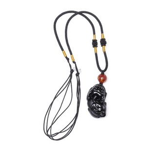 Vòng Cổ Tỳ Hưu Opal Đen Tự Nhiên GEMBANK