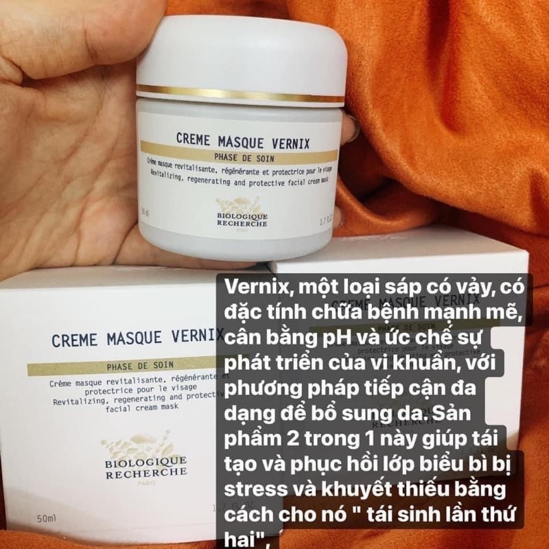 Creme Masque Vernix Mặt Nạ Tái Sinh Làn Da