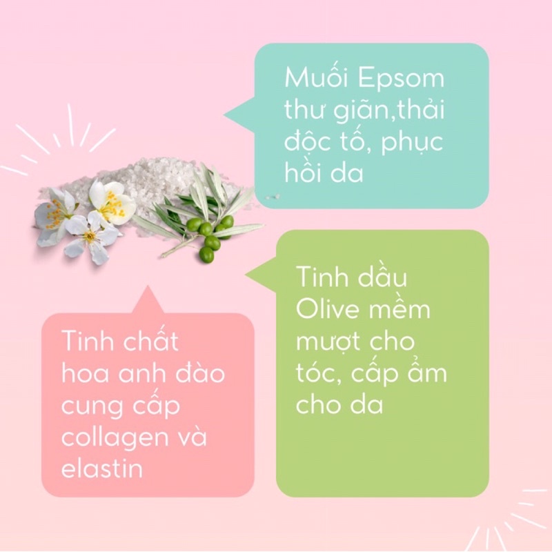 FIRST SPRING IN JAPAN  Bath bomb / Viên sủi bồn tắm / Bom tắm
