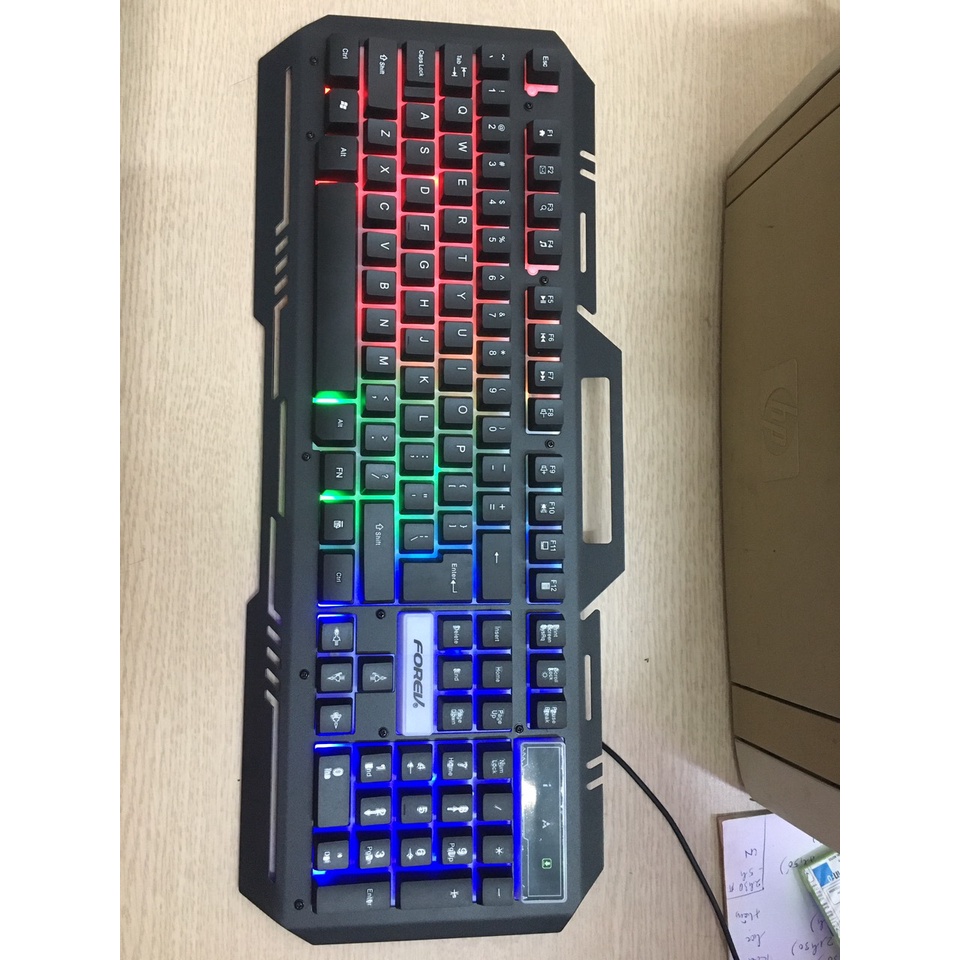 Bàn phím giả cơ Tomato S200 2nd mới dùng còn bh, mặt kim loại chống cháy LED nền Đẹp Ấn Tượng dùng Cho PC, laptop