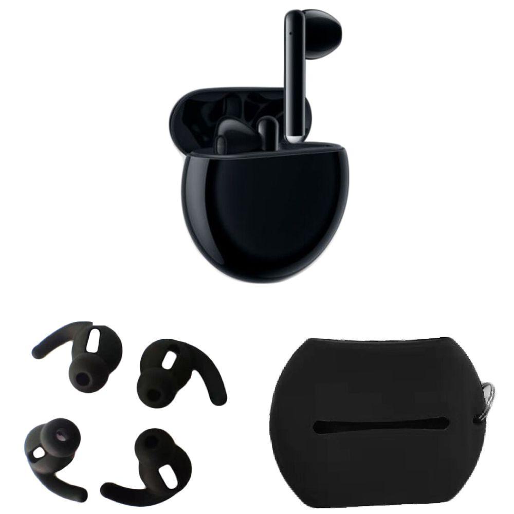 Set 2 Cặp Nút Bọc Đầu Tai Nghe Bằng Silicon Chống Thất Lạc Thay Thế Thoải Mái Cho Huawei Freebuds 3