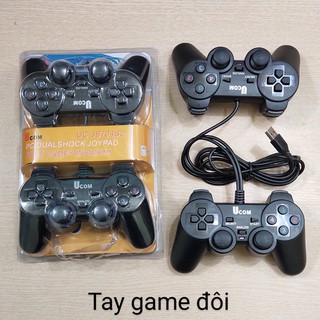 Bộ 2 tay cầm chơi game đôi cho PC