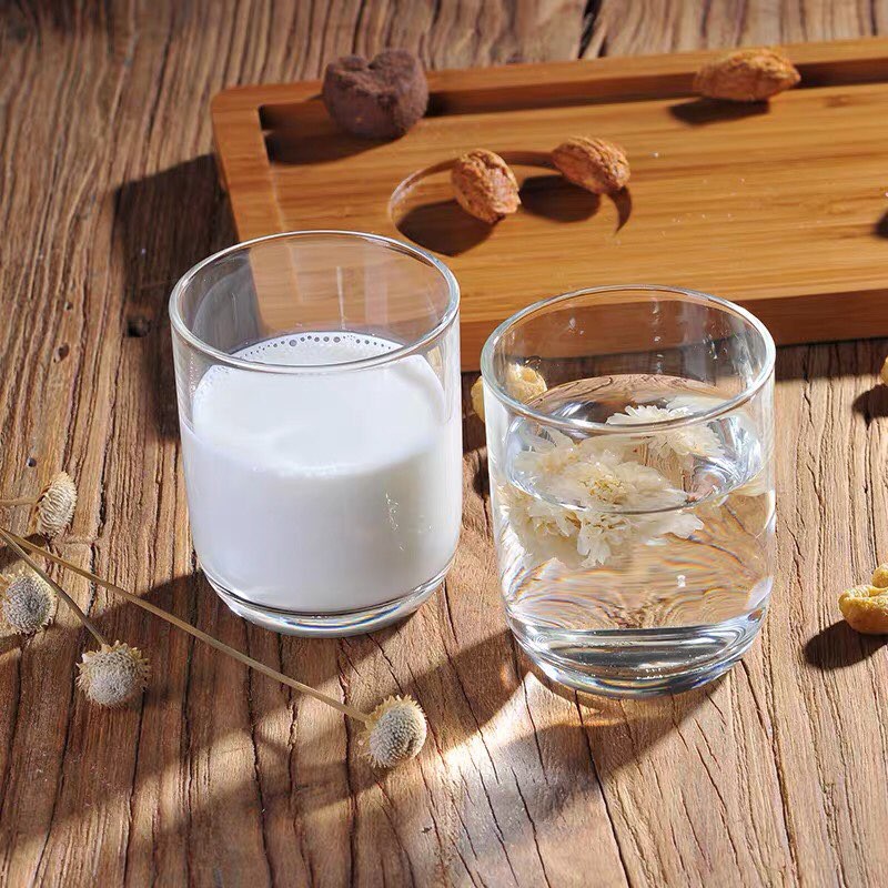 Set 6 Ly Thủy Tinh Bầu Lùn Tròn Thái Lan UG-328/359