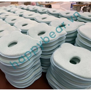 Gối Cao Su Non Cho Bé HAPPY BEAR - Gối Cao Su Non Chống Thấm Mồ Hôi