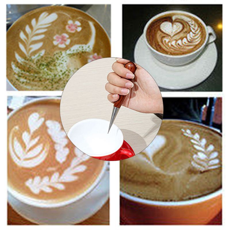 Bút Vẽ Nghệ Thuật Cho Cà Phê Latte