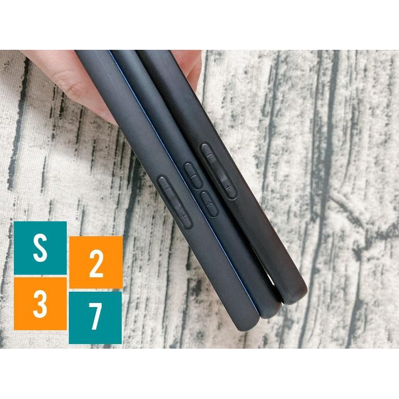 Ốp lưng Oppo Reno 2F , Reno 2Z Ốp vải Jean viền dẻo đen điêu khắc hình nai cao cấp