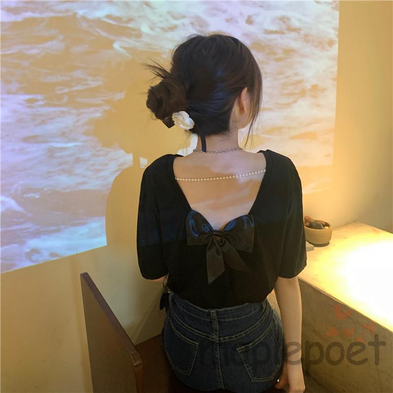 Áo Nữ Tay Ngắn Kiểu Dáng Thời Trang Quyến Rũ | BigBuy360 - bigbuy360.vn