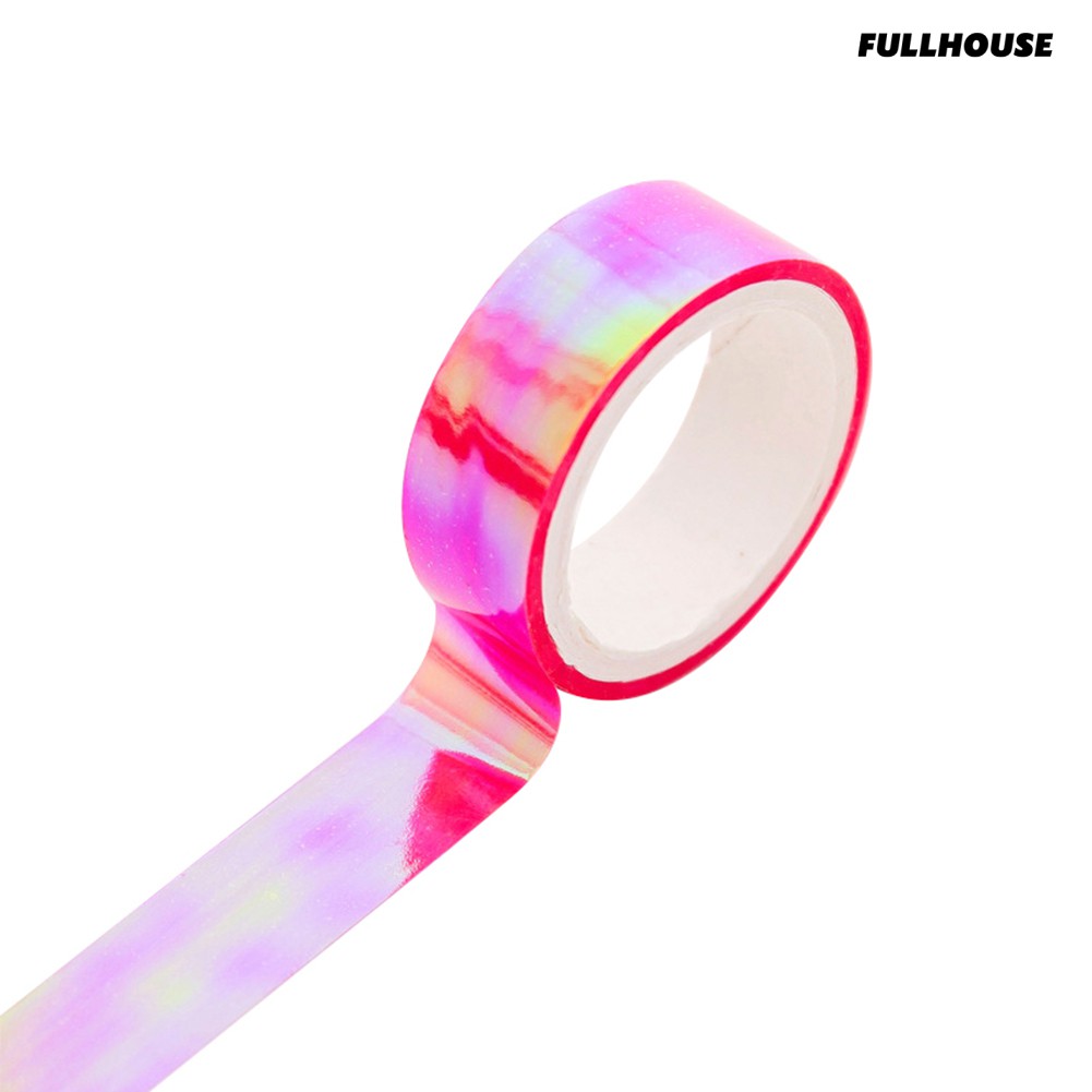 Băng Dính Laser Nhiều Màu Chống Thấm Nước Trang Trí Sổ Lưu Niệm