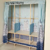Tủ vải Siêu Chắc 3 buồng (150*45*170)|  Vải tốt