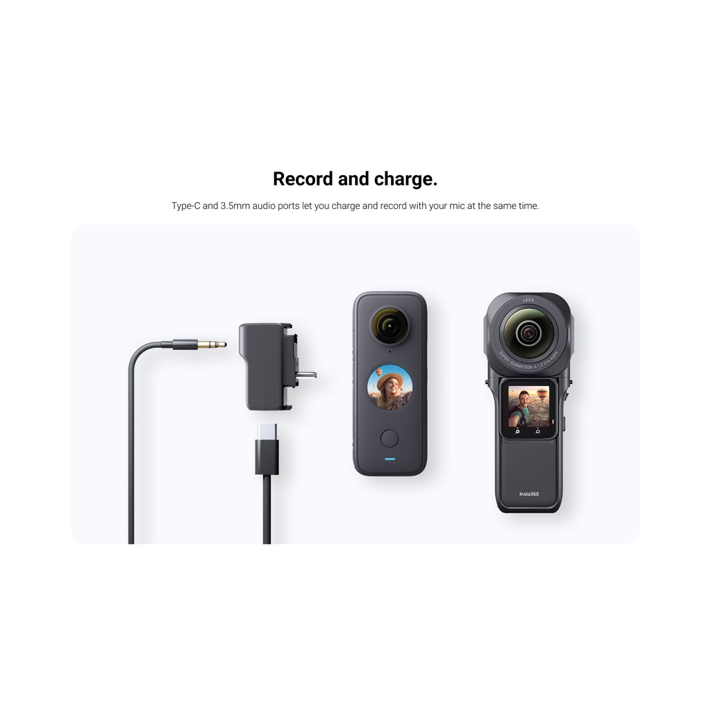 Bộ Chuyển Đổi Micro Insta360 ONE X2 / ONE RS 1-Inch 360 Phiên Bản Mới
