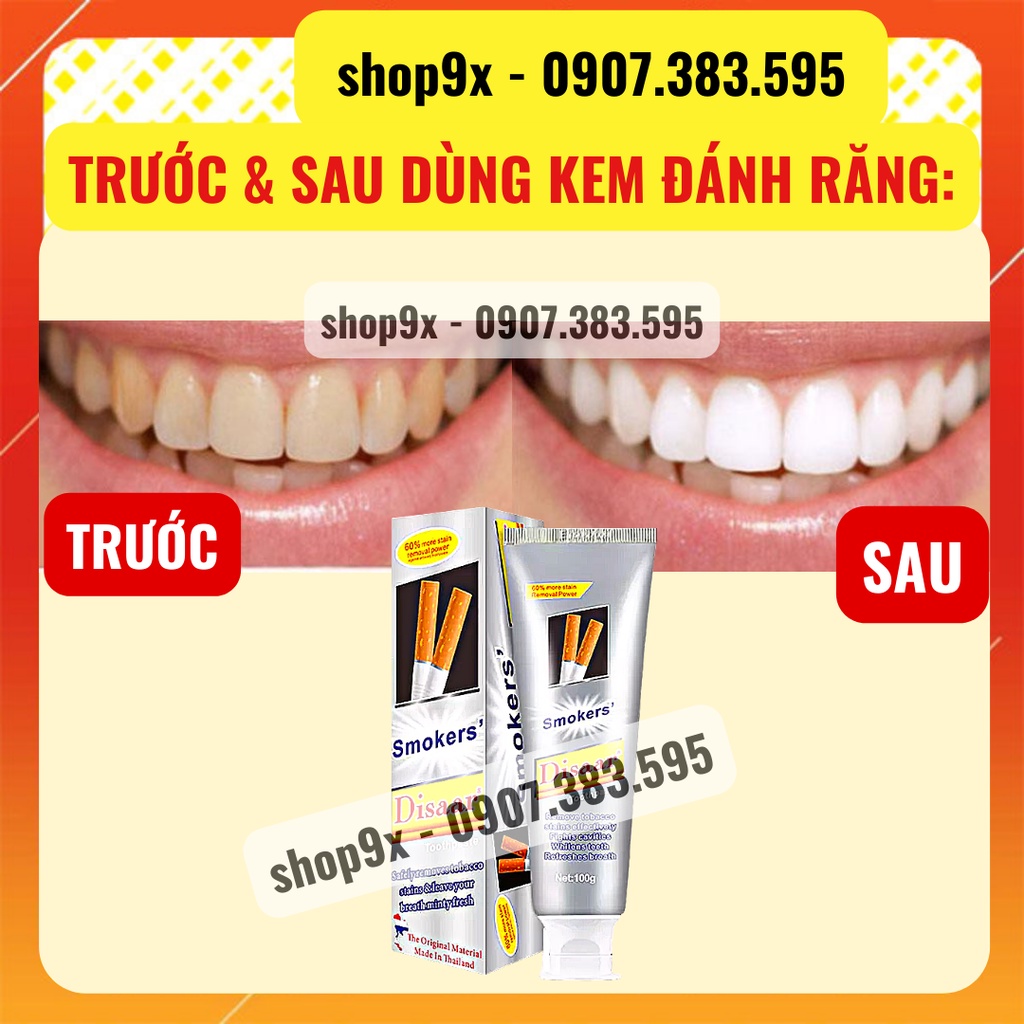 Kem Đánh Răng Cho Người Hút Thuốc Lá Disaar - Giảm Mảng Ố Do Uống Trà Cafe