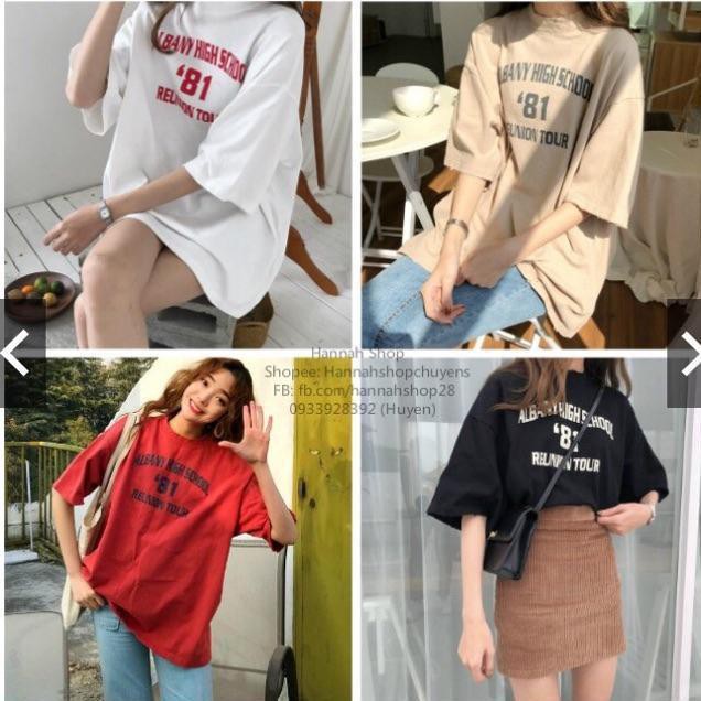 ............... Áo thun tay lỡ form rộng hot hot