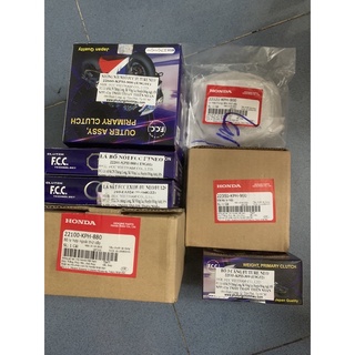 Combo nồi fu neo / fu 2 / wave 125/ fu 125 / fu x nhông hú nồi sau zin fcc + honda