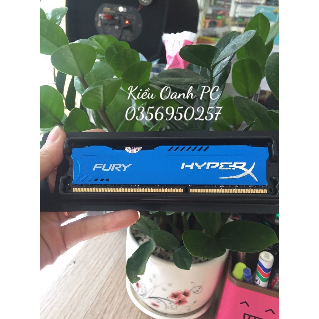 Ram PC - Ram máy tính bàn Kingston DDR3 8GB có Tản Bus 1600Mhz - Mới Full Box 100% Bảo hành 36 Tháng (1 đổi 1)