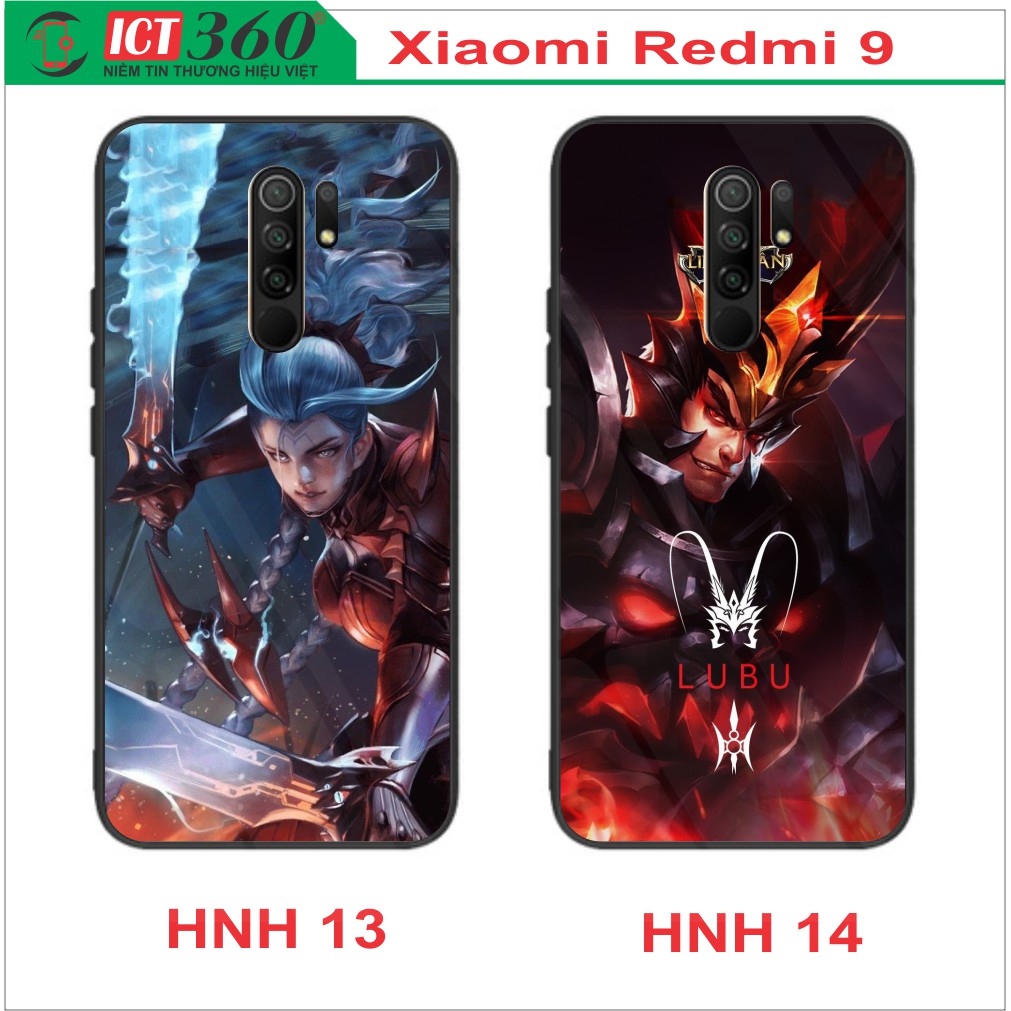 Ốp Lưng Kính REDMI 9 - In Theo Yêu Cầu - Hình 3D