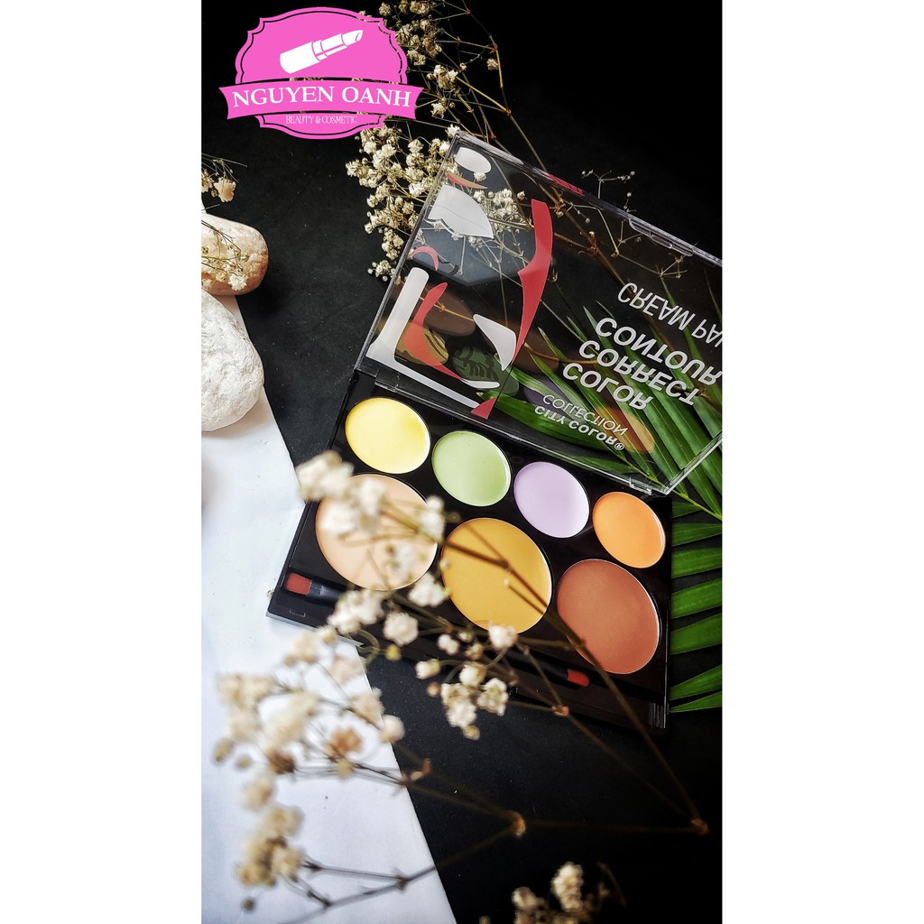 Bảng Kem Tạo Khối Che Khuyết Điểm City Color Contour & Correct Cream Palette 🌹