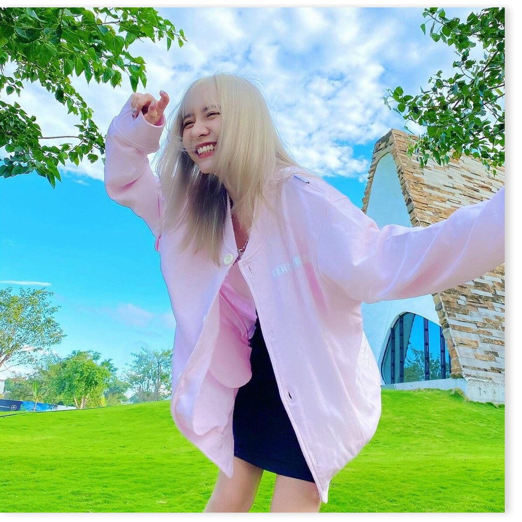 Áo khoác nỉ cardigan form rộng nút cúc siêu xinh cho các bạn nữ KOKO MI STORE