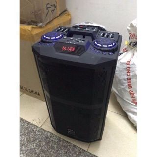 (TẶNG 2 MIC KHÔNG DÂY) LOA KARAOKE BLUETOOTH DJ K5