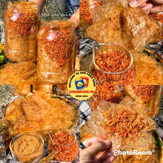[hình thật bánh nhà làm] bánh tráng muối ruốc tép siêu ngon [bánh tráng dẻo_hành phi giòn ko bột_muối ruốc tép mặn ngọt]