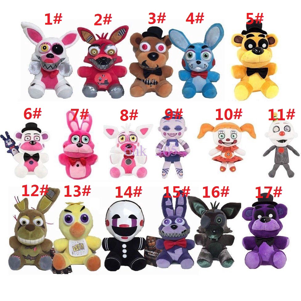 Thú nhồi bông hình cáo trong Five Nights at Freddy 's đáng yêu