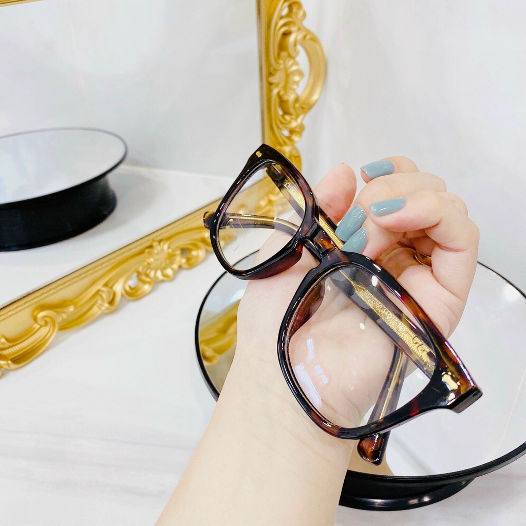 [Video Ảnh Thật+Freeship ] Kính Mát Nam Nữ -Gọng Kính Cận Phong Cách Màu Sắc Thời Thượng