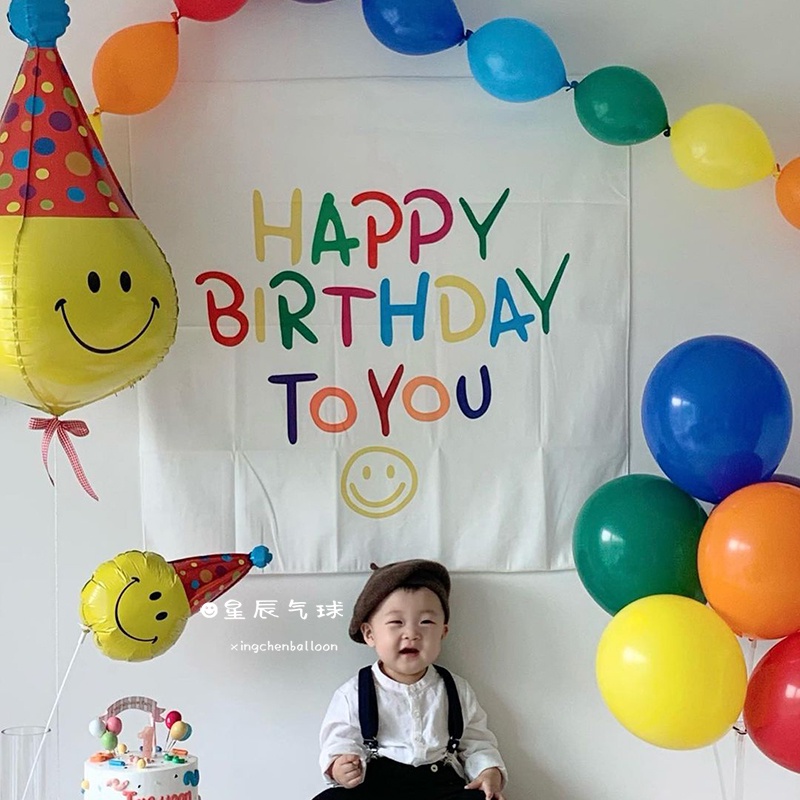 Tấm Vải Treo Tường Trang Trí Tiệc Sinh Nhật